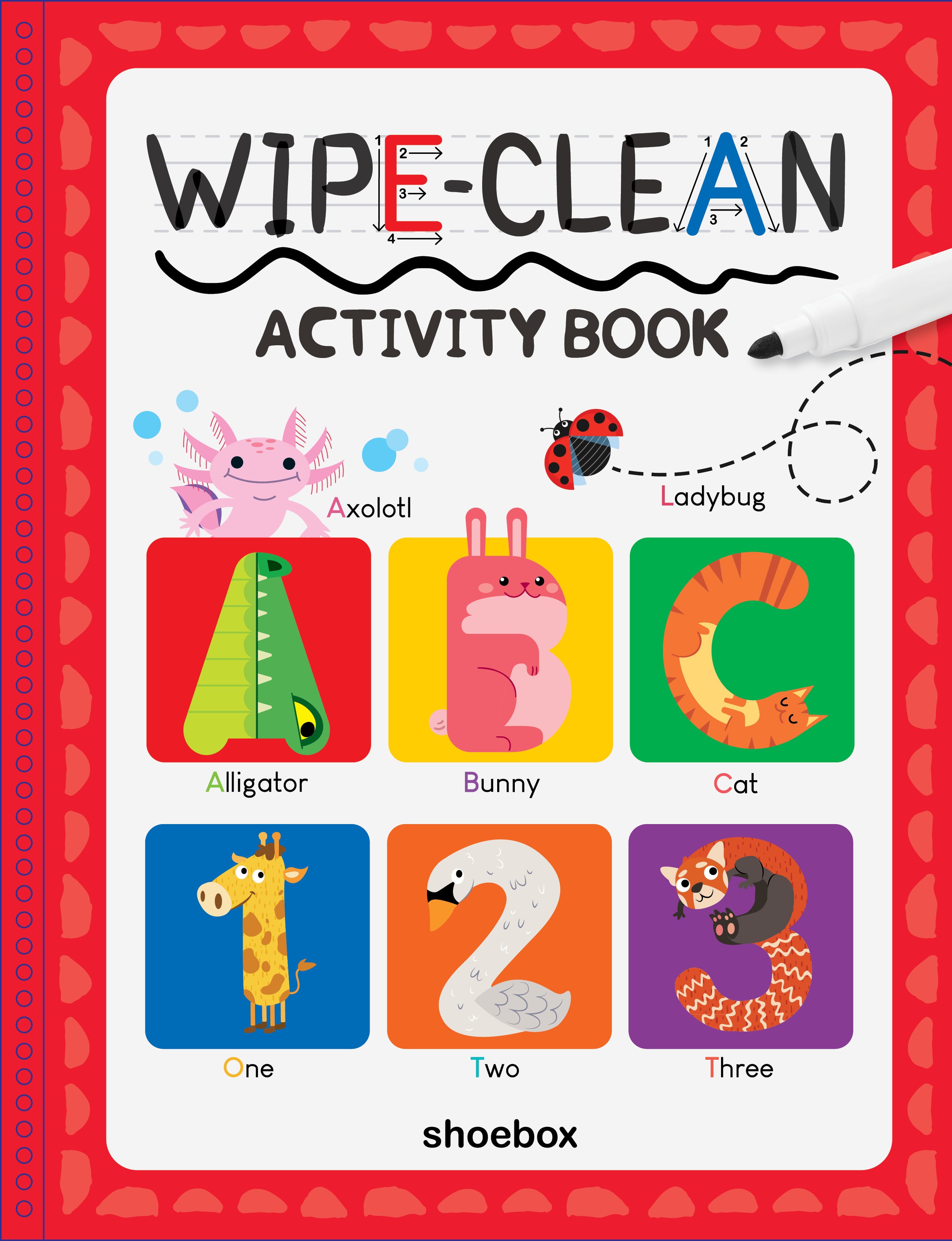 Wipe-Clean Activity Book – Shoebox